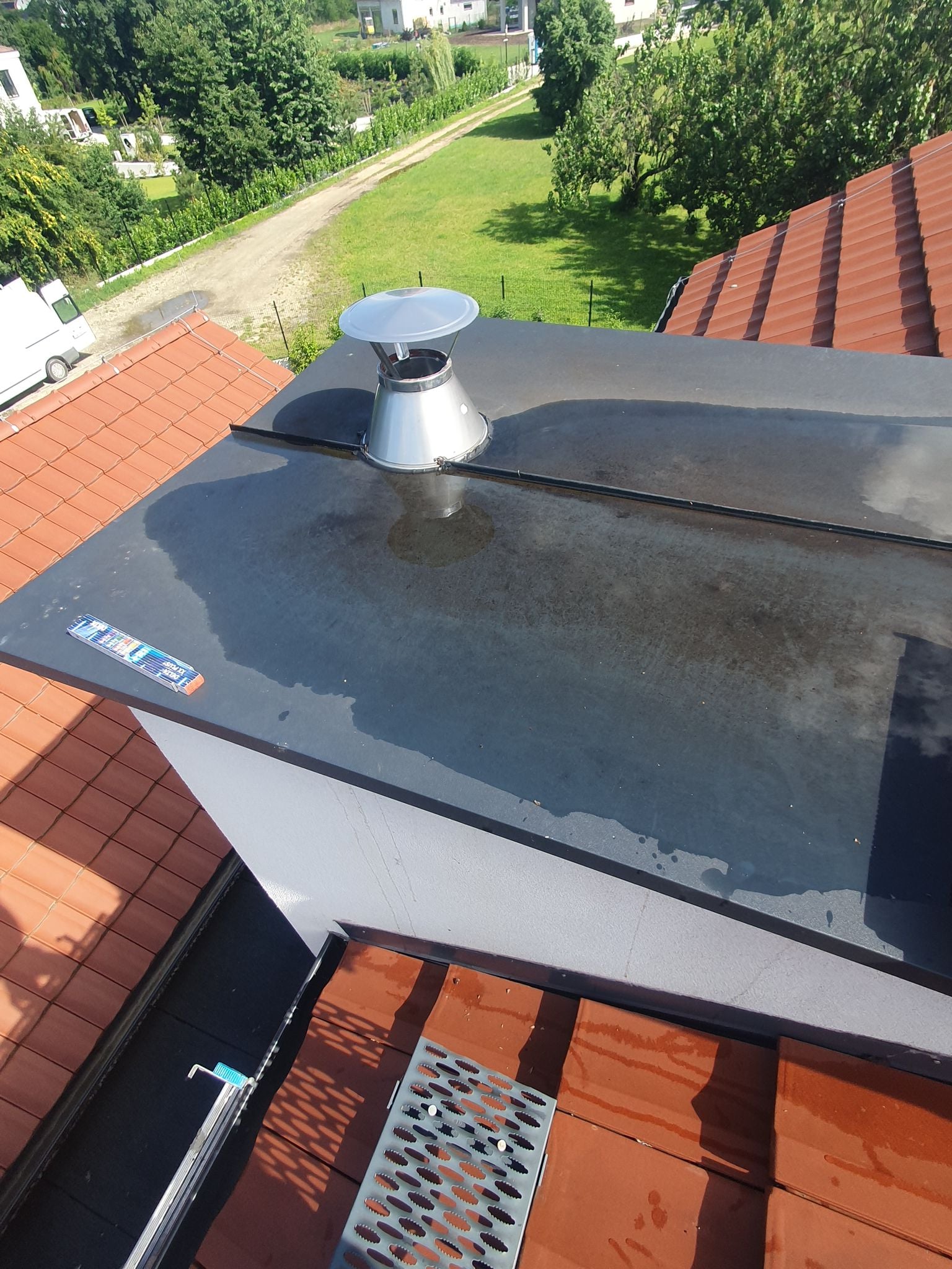 Komin przed naprawą